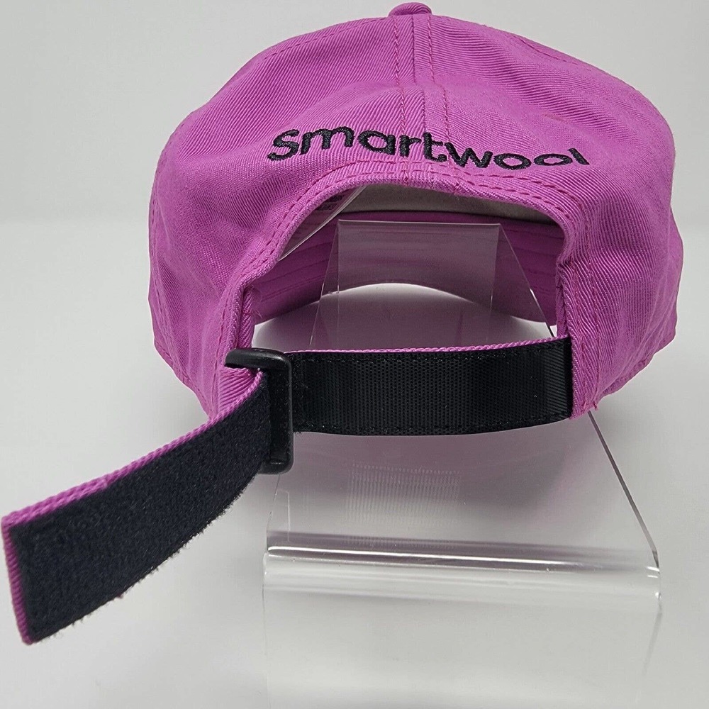 Smartwool Logo Ball Cap Festive Fuchsia Pink Cotton Adjustable New - Picture 5 of 13